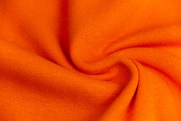 Bündchen, Strickschlauch, schmal, orange, 0,5 m